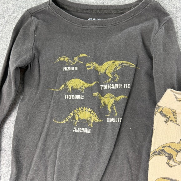 Old Navy Boys 2 piece Pajamas 5T Long Sleeve & Pant Dinosaurs Monsters Lot of 3 - Picture 9 of 15